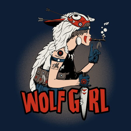 Wolf Girl T-Shirt thumbnail