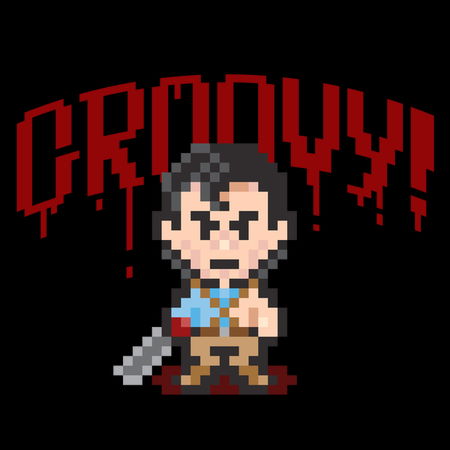 Evil Dead Pixels T-Shirt thumbnail