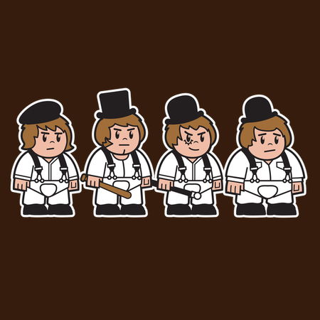 Mitesized Droogs T-Shirt thumbnail