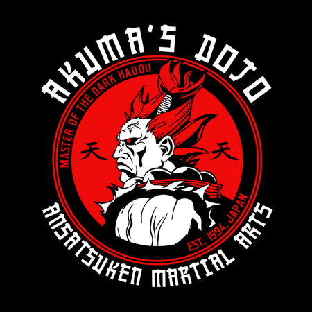 Ansatsuken Martial Arts Dojo T-Shirt thumbnail