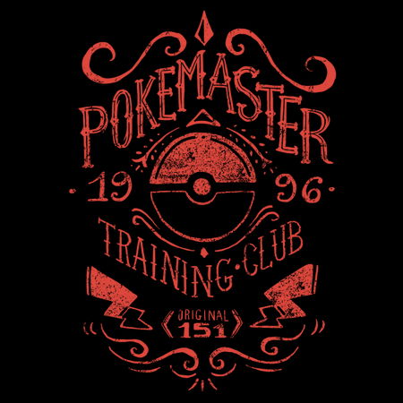 Pokemaster Training Club T-Shirt thumbnail