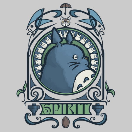 Forest Spirit Nouveau T-Shirt thumbnail