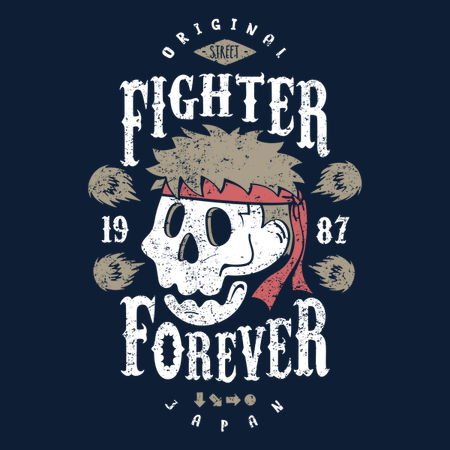 Fighter Forever Ryu T-Shirt thumbnail