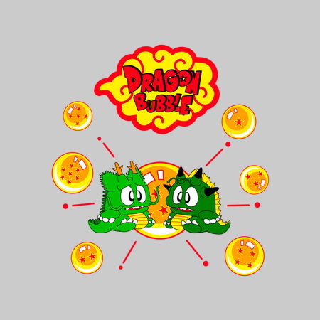 Dragon Bubble T-Shirt thumbnail