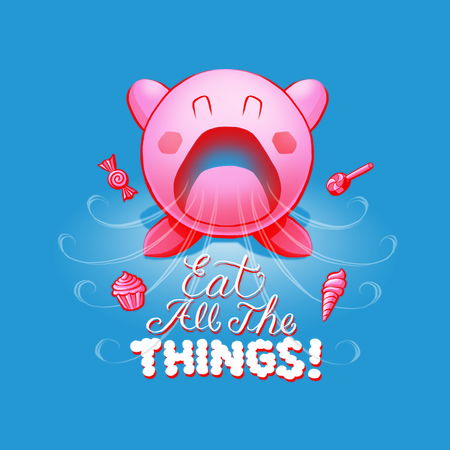 Eat All The Things! T-Shirt thumbnail