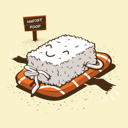 Nudist Food T-Shirt thumbnail