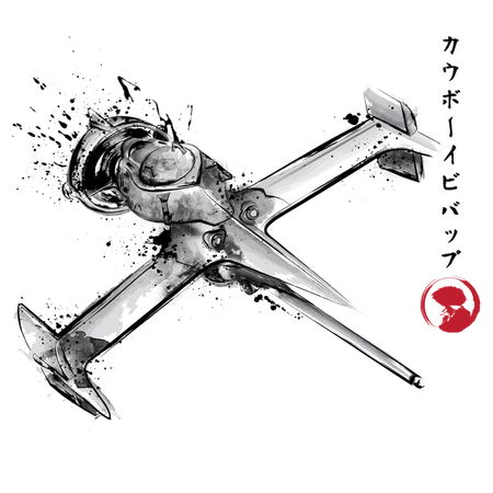 Mono Racer Sumi-E T-Shirt thumbnail
