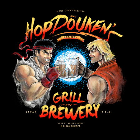 Hopdoukens Grill And Brewery T-Shirt thumbnail