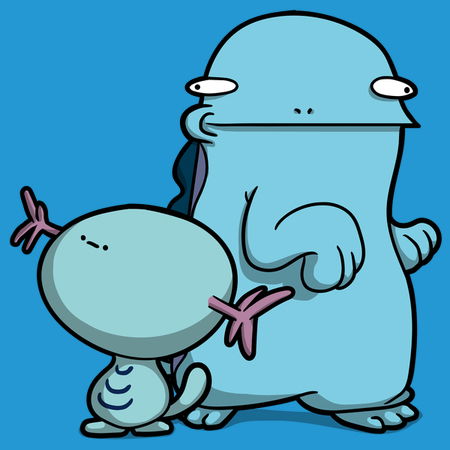 Derpy Axolotls - NeatoShop
