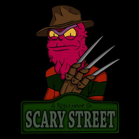 A Nightmare On Scary Street T-Shirt thumbnail