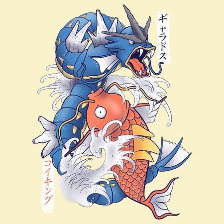 Koi Fish Evolution T-Shirt thumbnail