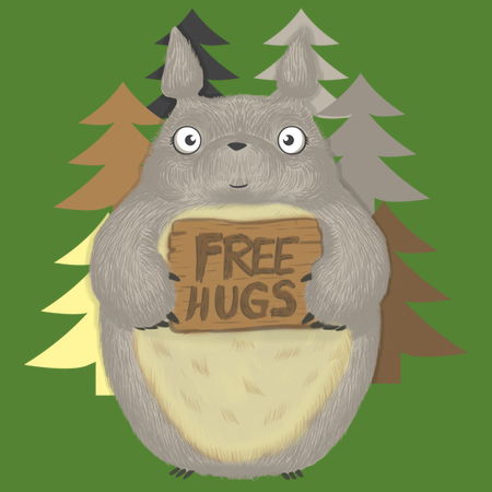 Furry Hugs T-Shirt thumbnail