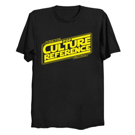 Pop Culture Reference - SciFi Wars Science Fiction Meta Satire Design tiny thumbnail