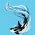 Fantasy killer whale waves tiny thumbnail