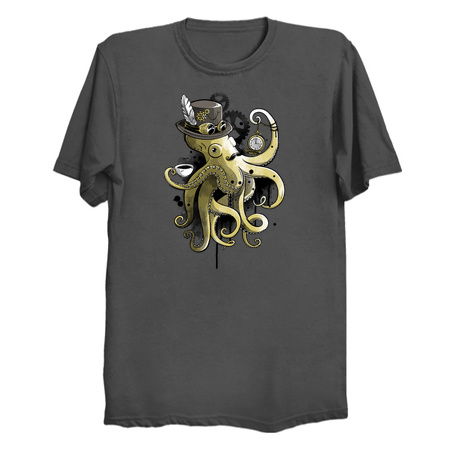 steampunk octopus - NeatoShop