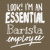 Funny Essential Im A Barista Employee tiny thumbnail