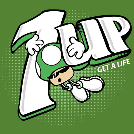 1 Up Get a Life - NeatoShop