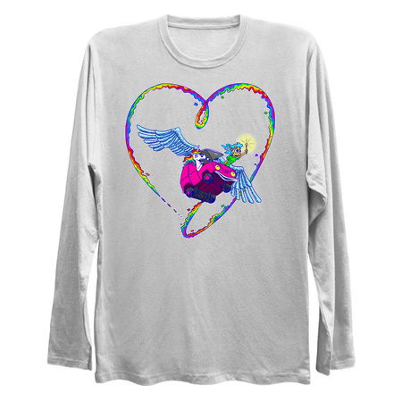 Unicorn and Fairy in a magical flying van tiny thumbnail