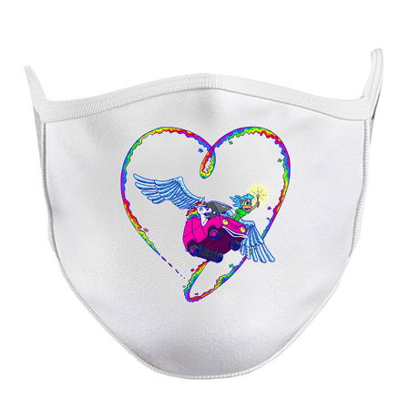 Unicorn and Fairy in a magical flying van tiny thumbnail