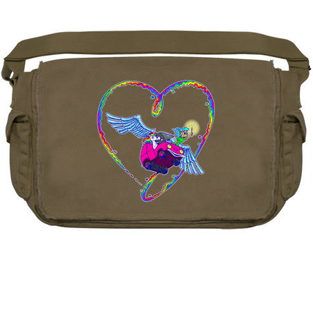 Unicorn and Fairy in a magical flying van tiny thumbnail