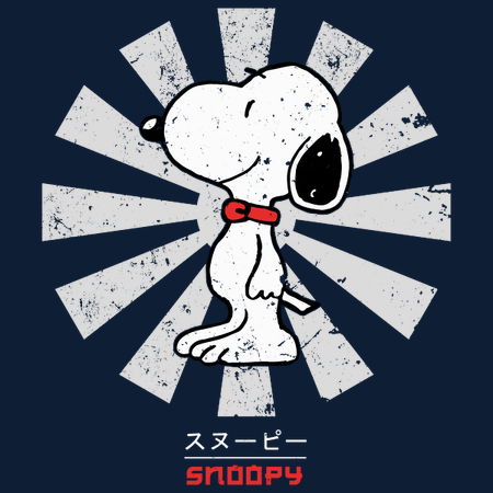 Snoopy Retro Japanese - NeatoShop Snoopy Retro Japanese - NeatoShop