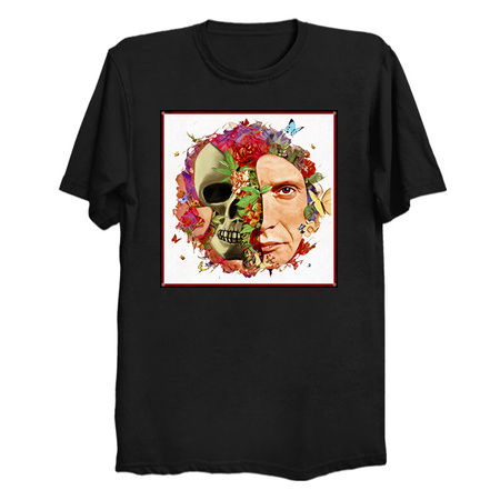 Hannibal - Organic Cannibal Surreal Floral Skull tiny thumbnail