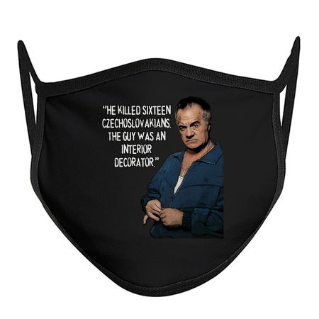 Sopranos - Paulie Walnuts white lettering tiny thumbnail