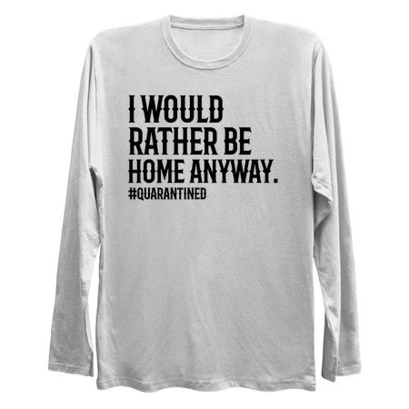 I would rather be home anyway. #quarantined black tiny thumbnail