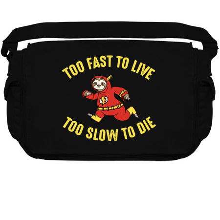 Too Fast to Live Too Slow to Die Flash Sloth Funny Speed Fast Sloth Humor tiny thumbnail