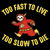 Too Fast to Live Too Slow to Die Flash Sloth Funny Speed Fast Sloth Humor tiny thumbnail