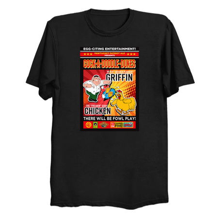 Cocka-Doodle_Dukes Battle Royale Fight Poster tiny thumbnail