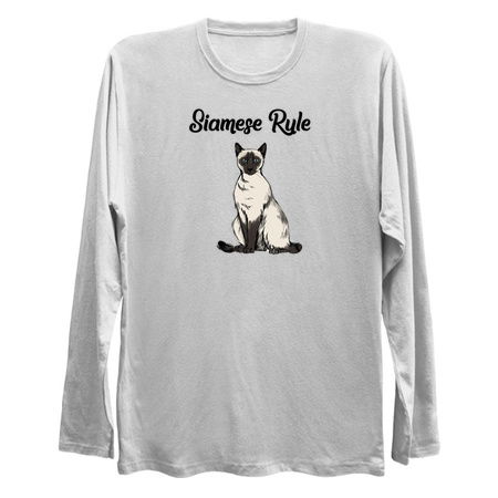 Siamese Cat Shirt - Siamese Rule, Siamese Cat Gift tiny thumbnail