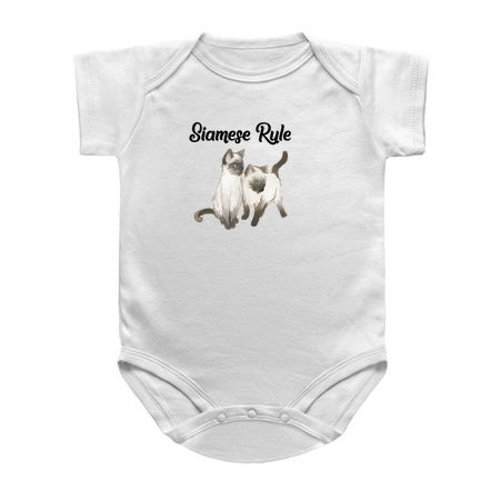 Siamese Cat Shirt - Siamese Rule, Siamese Cat Gifts tiny thumbnail