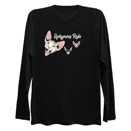 Sphynx Cat Gift - Sphynxes Rule - Cat Lover Gifts tiny thumbnail