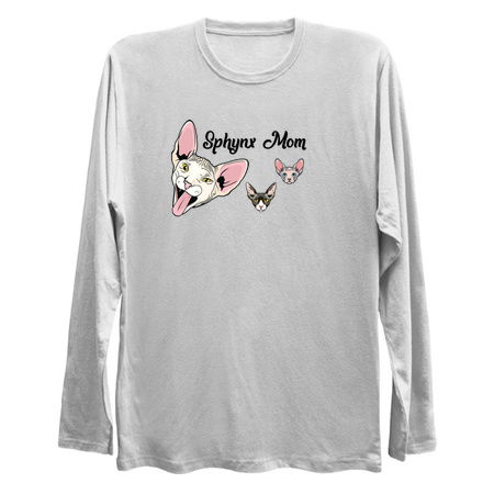 Sphynx Cat Shirt - Sphynx Mom - Sphynx Cat Gift - Gift For Cat Lovers tiny thumbnail