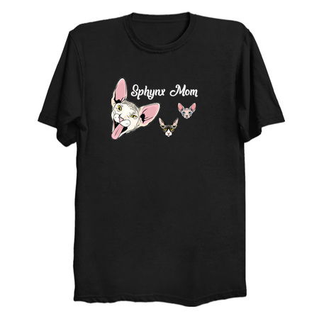 Sphynx Cat Shirt - Sphynx Mom - Sphynx Cat Gift - Gift For Cat Lover tiny thumbnail