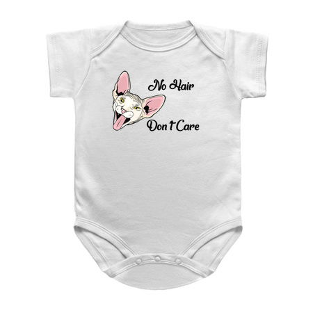 Funny Sphynx Cat Gift - No Hair Don’t Care - Hairless Cat Gift - Gift For Cat Lovers tiny thumbnail