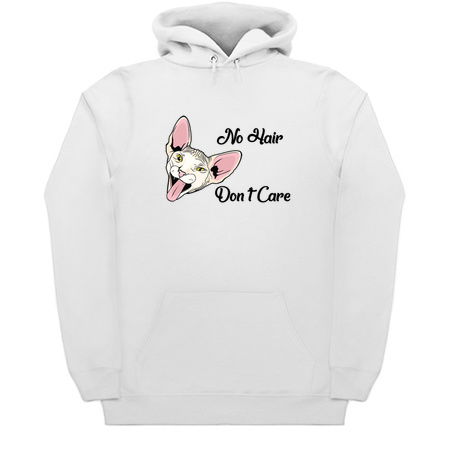 Funny Sphynx Cat Gift - No Hair Don’t Care - Hairless Cat Gift - Gift For Cat Lovers tiny thumbnail