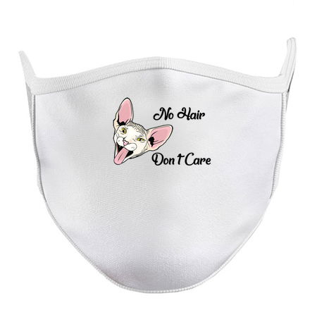 Funny Sphynx Cat Gift - No Hair Don’t Care - Hairless Cat Gift - Gift For Cat Lovers tiny thumbnail