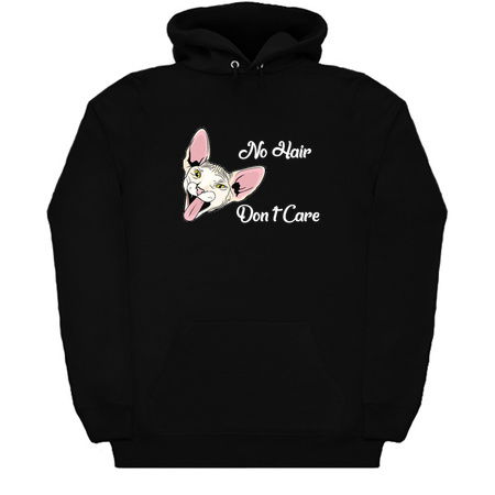 Funny Sphynx Cat Gift - No Hair Don’t Care - Funny Hairless Cat Gift tiny thumbnail