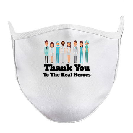 Thank You To The Real Heroes - Thank You Doctors And Nurses - Thank You Essential Workers tiny thumbnail
