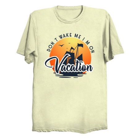 cruise don't wake me I'm on vacation tiny thumbnail