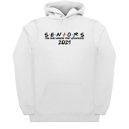 2021 White - The One Where They Graduate Seniors tiny thumbnail