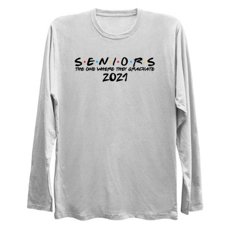 2021 White - The One Where They Graduate Seniors tiny thumbnail