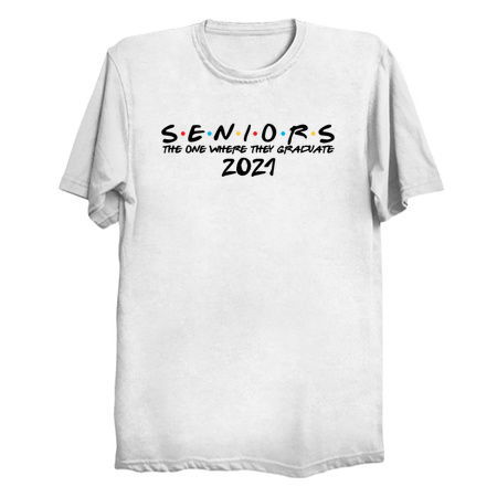 2021 White - The One Where They Graduate Seniors tiny thumbnail