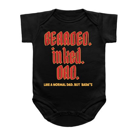 Bearded Inked Dad, like a normal dad but BADASS tiny thumbnail