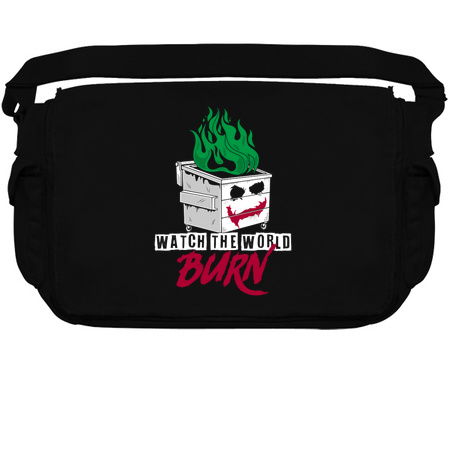 Watch The Dumpster Burn - Joker - Dumpster Fire - Vintage Distressed tiny thumbnail