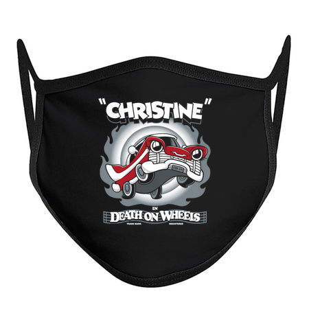 Vintage Cartoon Christine - Stephen King - Killer Car - Creepy Cute Horror tiny thumbnail