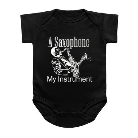 A SAXOPHONE IS MY INSTRUMENT WHITE tiny thumbnail