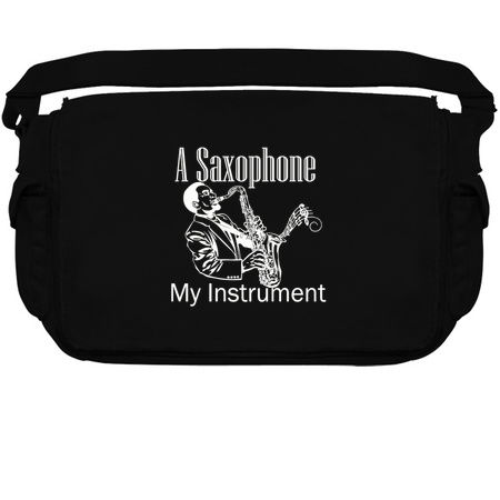 A SAXOPHONE IS MY INSTRUMENT WHITE tiny thumbnail